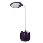 Лампа настольная 85293/1 LED 3Вт USB AKB фиолетовый 9х7х36 см - Фото 13