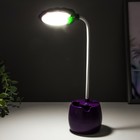 Лампа настольная 85293/1 LED 3Вт USB AKB фиолетовый 9х7х36 см - Фото 3