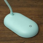Лампа настольная 85295/1 26хLED 5Вт USB AKB лазурный 15х9х38 см - Фото 4