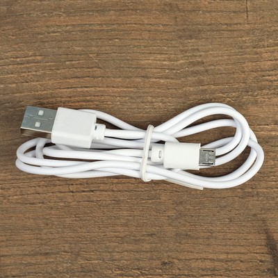 Лампа настольная RISALUX 85303/1, сенсорная, 18хLED, 3 Вт, диммер, USB, AKB, синяя, 10×10.5×43 см