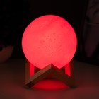 Ночник "Планета" LED USB белый 12x12x11,5 см RISALUX - Фото 4