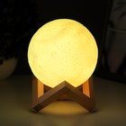 Ночник "Планета" LED USB белый 12x12x11,5 см RISALUX - Фото 6
