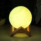 Ночник "Планета" LED USB белый 12x12x11,5 см RISALUX - Фото 7