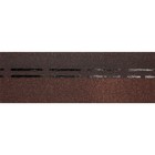 Коньково – карнизная черепица DÖCKE Döcke PIE STANDARD, цвет коричневый 22 шт./уп. 4916927