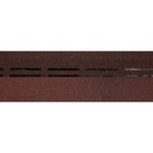 Коньково - карнизная черепица DÖCKE PIE STANDARD, цвет красный 4916928