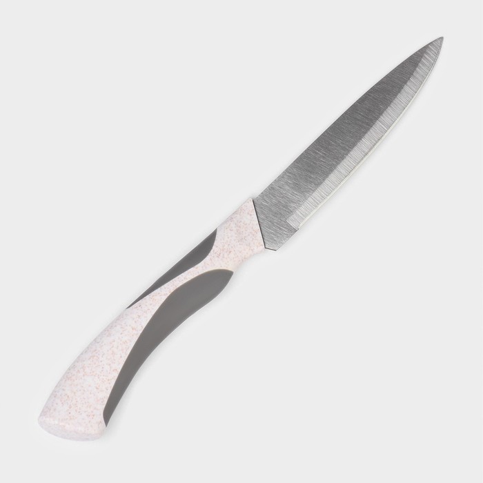 Нож кухонный «Мезури», лезвие 12,5 см, цвет МИКС - Фото 1