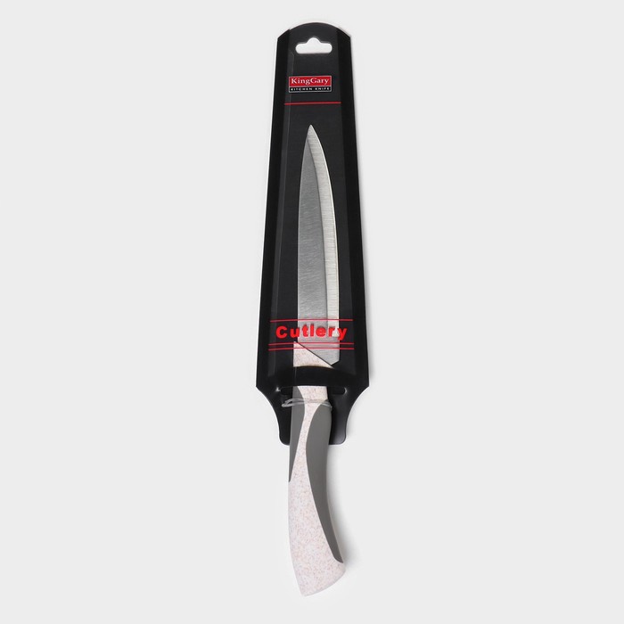 Нож кухонный «Мезури», лезвие 12,5 см, цвет МИКС - фото 1890920031