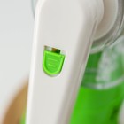 Овощерезка барабанная механическая Доляна Mandoline Slicer, 3 насадки, зелёная - Фото 9