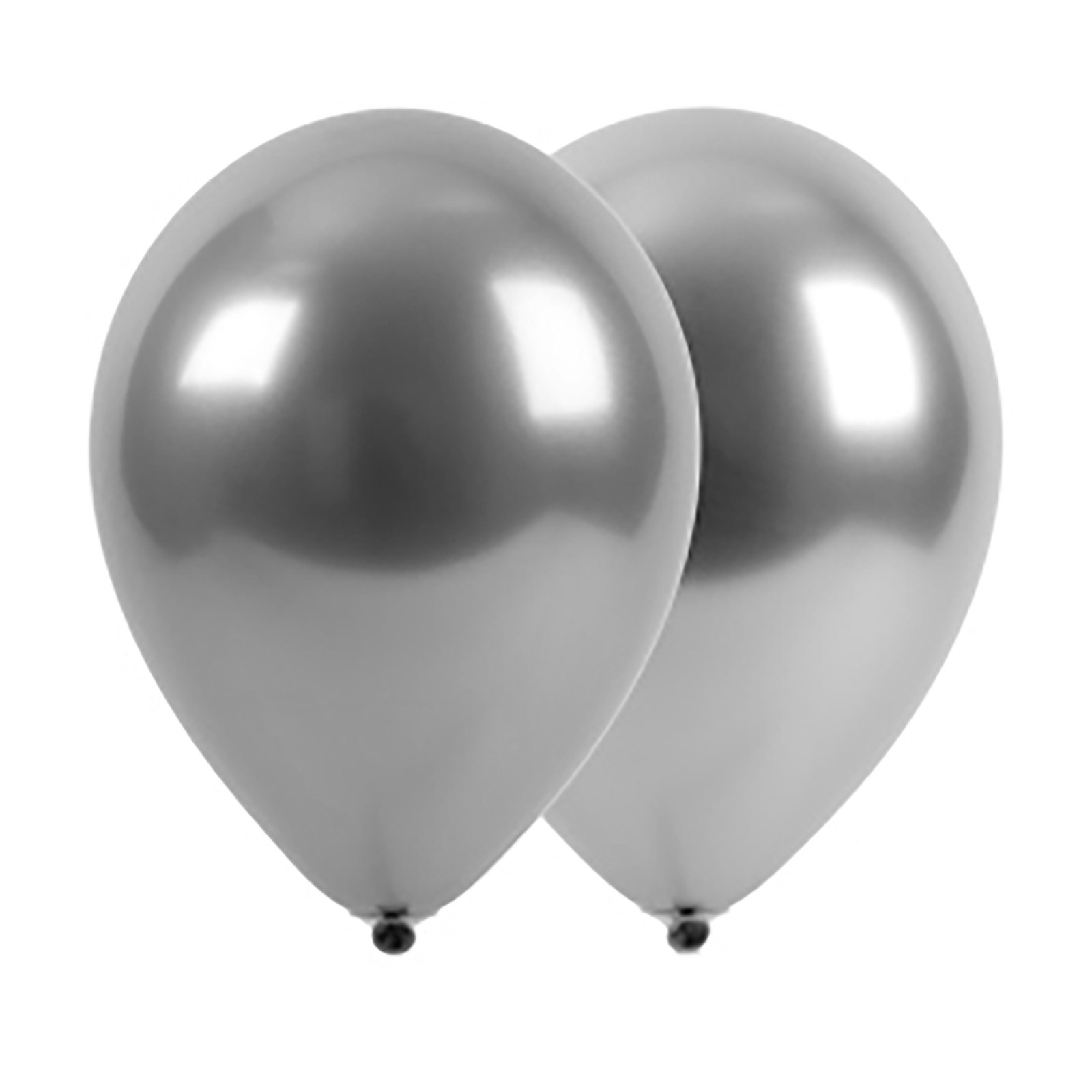 Шар латексный 12", хром, серебро набор 25 шт. (4882462) - Купить по ...