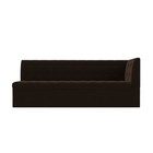 Кухонный диван «Бриз с углом», микровельвет, цвет коричневый - Фото 2