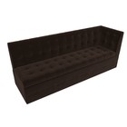 Кухонный диван «Бриз с углом», микровельвет, цвет коричневый - Фото 5