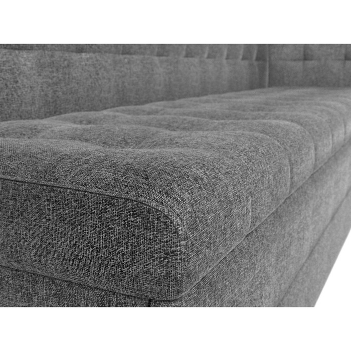 Кухонный диван «Бриз с углом», рогожка, цвет серый - фото 1886475099