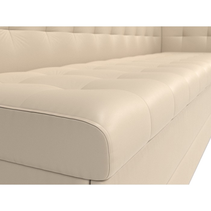 Кухонный диван «Бриз с углом», экокожа, цвет бежевый - фото 1907090155