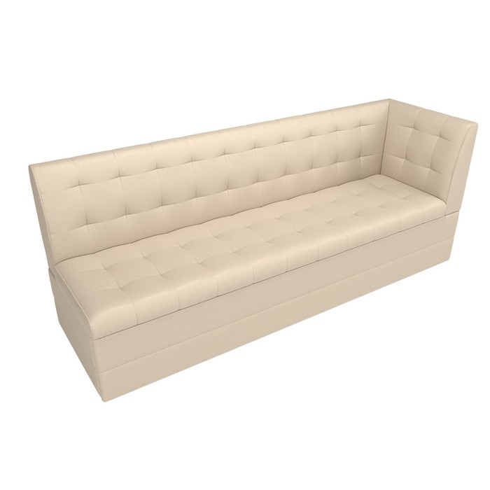 Кухонный диван «Бриз с углом», экокожа, цвет бежевый - фото 1907090156