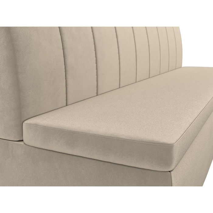 Кухонный прямой диван «Кантри», микровельвет, цвет бежевый - фото 1886475178