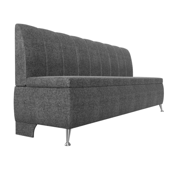 Кухонный прямой диван «Кантри», рогожка, цвет серый - фото 1907090233