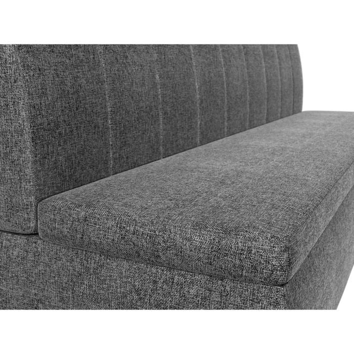 Кухонный прямой диван «Кантри», рогожка, цвет серый - фото 1907090234