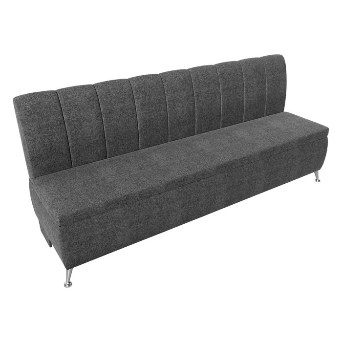 Кухонный прямой диван «Кантри», рогожка, цвет серый - фото 1907090235