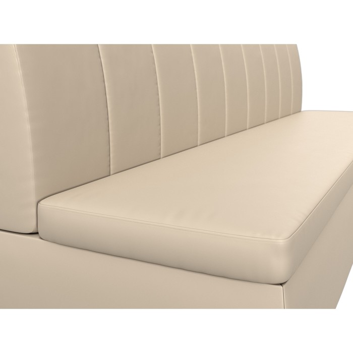 Кухонный прямой диван «Кантри», экокожа, цвет бежевый - фото 1887957395