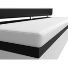 Кухонный прямой диван «Стайл», экокожа, цвет белый / чёрный - Фото 4