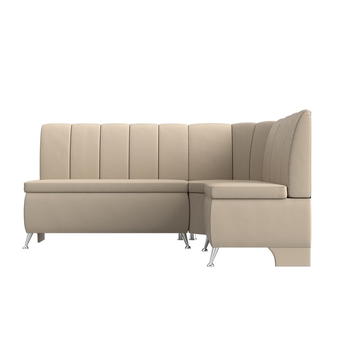 Кухонный угловой диван «Кантри», экокожа, цвет бежевый - фото 1907090419