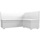 Кухонный угловой диван «Уют», экокожа, цвет белый - фото 2167460