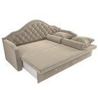 Прямой детский диван «Сойер», механизм выкатной, микровельвет, цвет бежевый 4915784