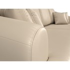 Прямой диван «Милтон», механизм еврокнижка, экокожа, цвет бежевый - Фото 4