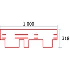 Гибкая черепица DÖCKE PIE STANDARD ТЕТРИС, цвет коричневый, 3 м² 4917742