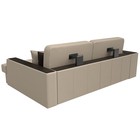Угловой диван «Брюссель», правый угол, механизм дельфин, экокожа, цвет бежевый  (артикул 4915872)  большой выбор товаров оптом и в розницу по низким ценам с доставкой