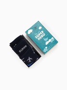 Носки для мальчика KAFTAN Super hero, набор 3 пары, чёрные, 16-18 см - Фото 3