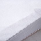 Наматрасник на резинке 60*120 см., непромокаемый с дышащей комб. мембраной, цвет белый - фото 38677789