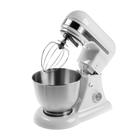 Миксер Galaxy GL 2230, планетарный, 700 Вт, 4 л, 12 скоростей, 3 насадки, белый - фото 51332820