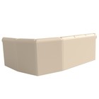 Диван угловой «Карнелла», механизм дельфин, экокожа, цвет бежевый  (артикул 4915907)  большой выбор товаров оптом и в розницу по низким ценам с доставкой