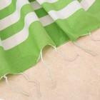 Полотенце для ванны Пештемаль Этель "Персия" 90х170см, 150г/м,80% хл, 20% п/э, зеленый - фото 804270569