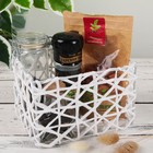 Корзина плетёная Доляна «Паутинка», 15,5×11×11 см, цвет белый - Фото 4