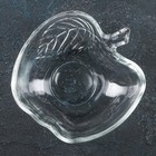 Соусник стеклянный «Яблоко», 100 мл, 12×12×4 см - фото 4303012