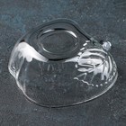 Соусник стеклянный «Яблоко», 100 мл, 12×12×4 см - Фото 3