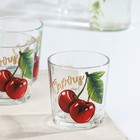 Набор стеклянных стаканов «Ода. Полезная вишня», 250 мл, 6 шт. - Фото 2