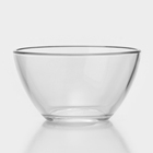 Салатник стеклянный «Гладкий», 250 мл, d=11 см - Фото 1