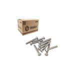 Болт Steelrex, оцинкованный, DIN 933, класс прочности 5.8, м8×140 мм, 25 кг - Фото 3