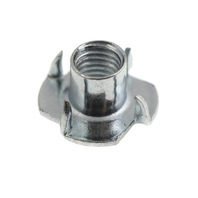 Гайка Steelrex, мебельная, забивная, DIN 1624, оцинкованная, м6, 5000 шт.