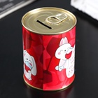 Копилка для денег «Банка. За деньги нельзя купить счастье», металл - фото 23522323