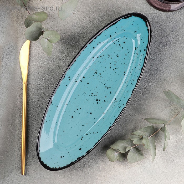 Блюдо для рыбы Acquamarino, 11,5×28 см - Фото 1