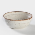 Тарелка глубокая Хорекс Punto bianca, 600 мл, d=15.5 см, фарфор, белая - Фото 2