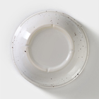 Тарелка фарфоровая Punto bianca, 600 мл, d=15,5 см - фото 4303096