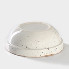 Тарелка глубокая Хорекс Punto bianca, 600 мл, d=15.5 см, фарфор, белая - Фото 4