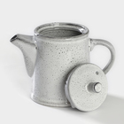 Чайник фарфоровый Nebbia, 500 мл, цвет серый - фото 4303102