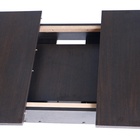 Стол кухонный раскладной «Эконом», универсальный, 1145(1415)×680×750 мм, цвет металик серый/венге 4863412