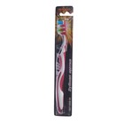 Зубная щётка, двухкомпонентная ручка с резиновыми вставками, средняя жёсткость, микс - Фото 1